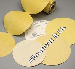 Carborundum Gold 6 Inch PSA Discs Roll Grits 60   800