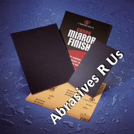 Carborundum Mirrorfinish Waterproof Half Sheets