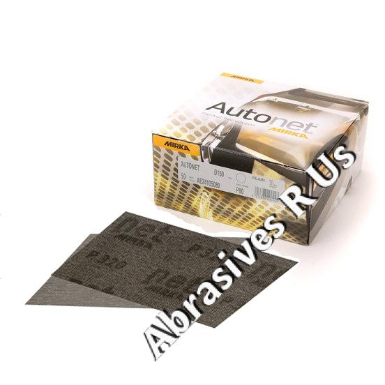 Autonet 2 3 4 x 16 1 2 Inch Mesh Hook n Loop 80 400 Grit Sheets 