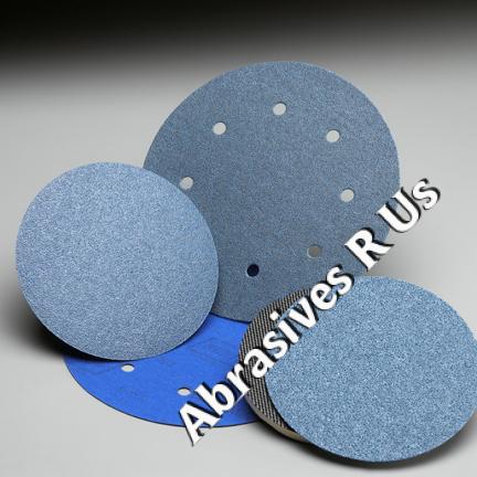 Norton BlueMag NorGrip Hook and Loop 8 Inch Discs Grits 36 80