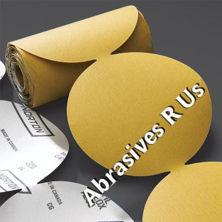 Norton Gold PSA 100 Disc Roll 6 Inch Discs Grits 60   400
