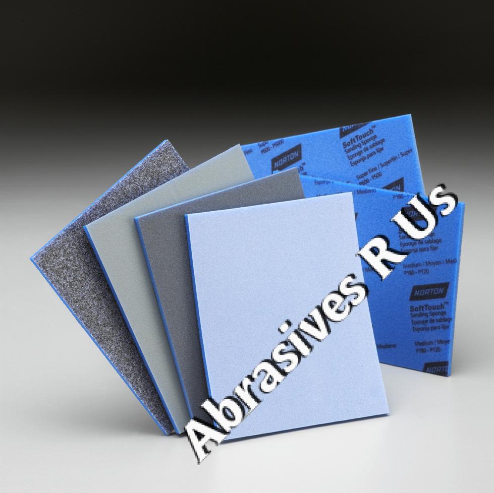 Norton Soft Touch Sponges for Fine Finishing