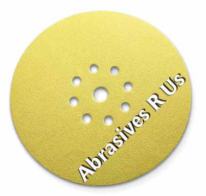 Sia 1960 Siarexx Cut Hook Loop Discs 5 Inch 9 Hole 150 Grit