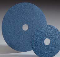 Merit Zirconia Resin Fiber Discs 7 Inch by Carborundum Abrasives