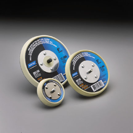 Norton 5 Inch Back Up Pads Soft Density Low Profile